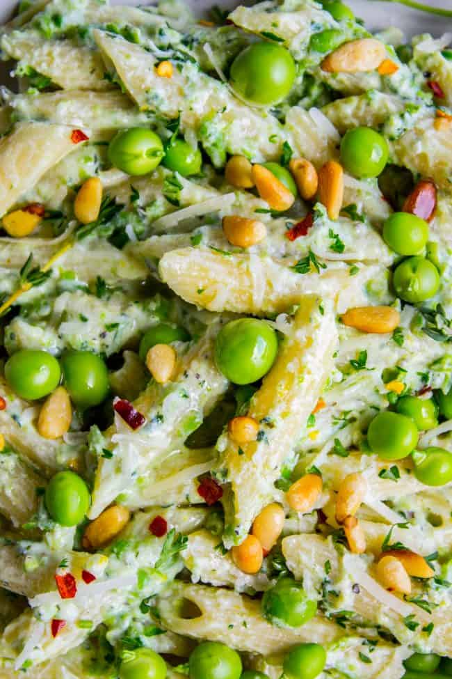 Lemon Pasta with Ricotta and Fresh Peas  The Food Charlatan