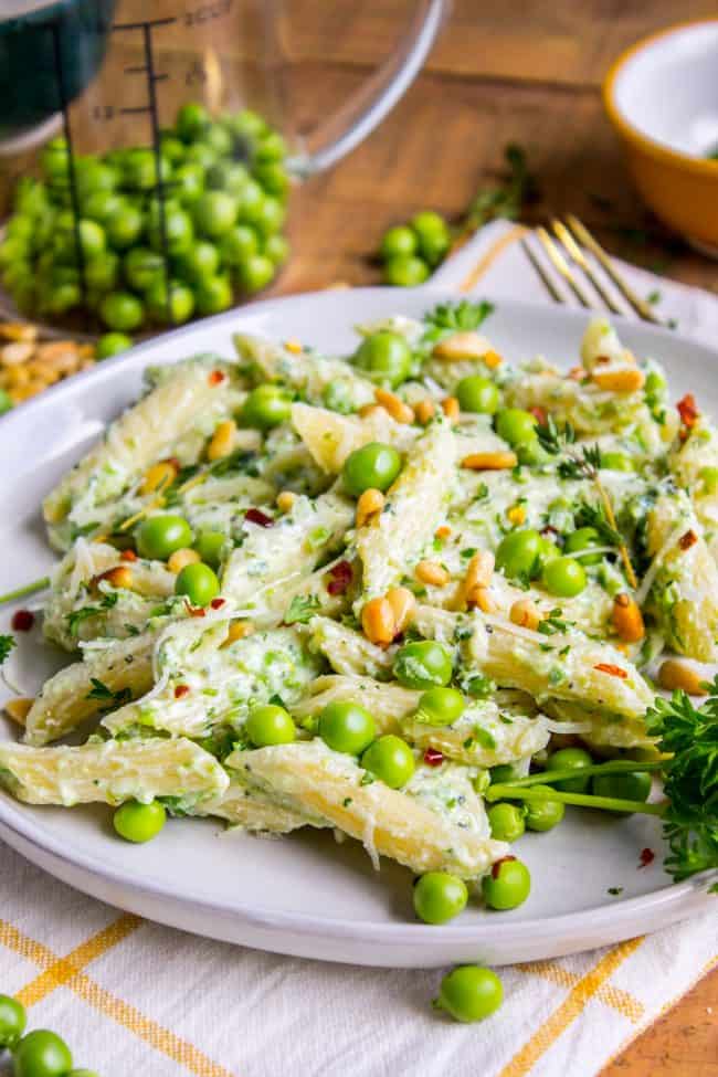 lemon garlic pasta