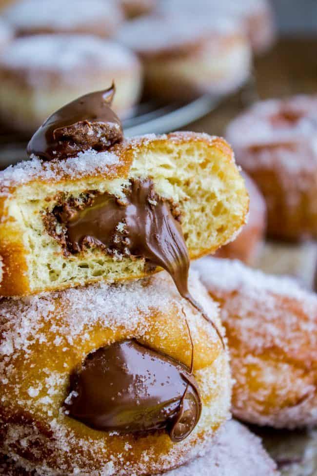 Nutella Donuts (Ponchiks)