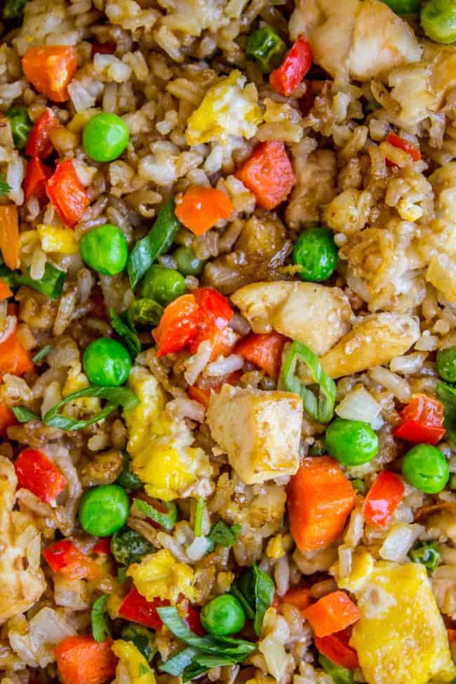 15-Minute Sheet Pan Fried Rice (with Chicken!) - Averie Cooks