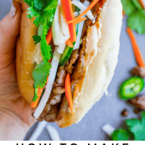 banh mi sandwich.