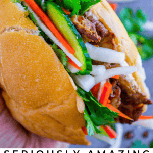 banh mi sandwich.