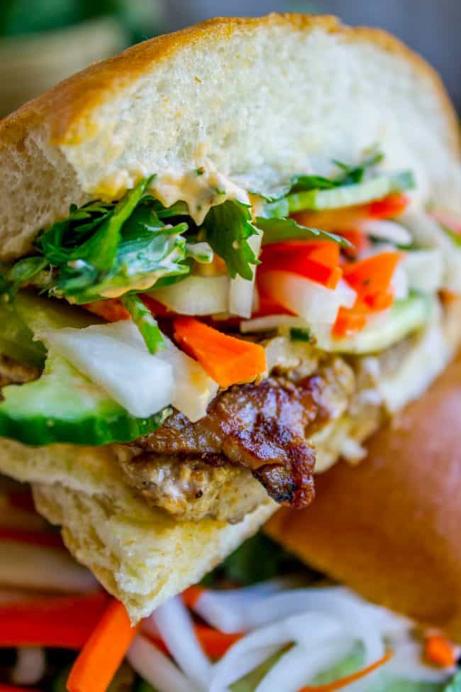 Banh Mi Sandwich - The Food Charlatan