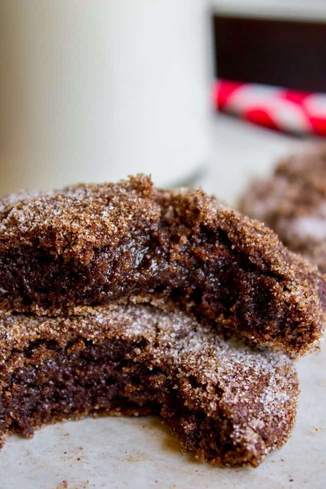 hot chocolate cookies