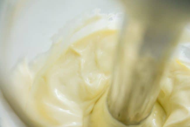 homemade mayonnaise for Mexican cole slaw