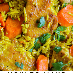 chicken biryani.