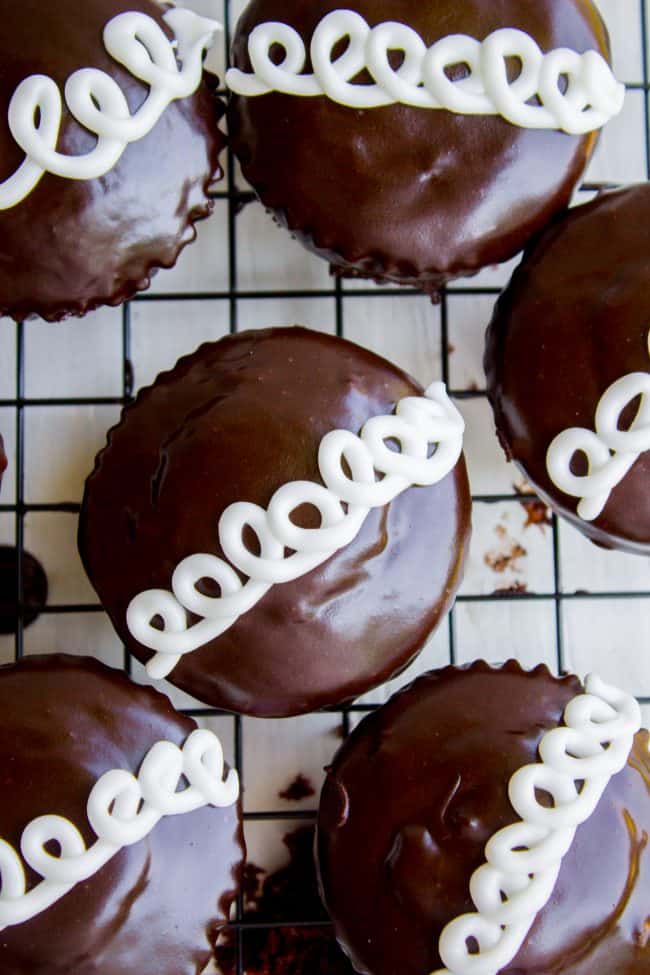 cream filled chocolate cupcakes