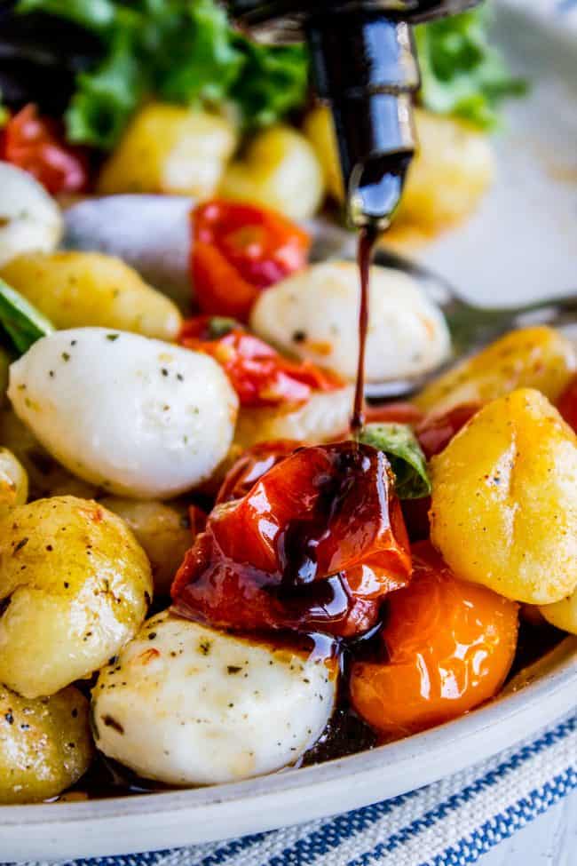 gnocchi balsamic vinegar