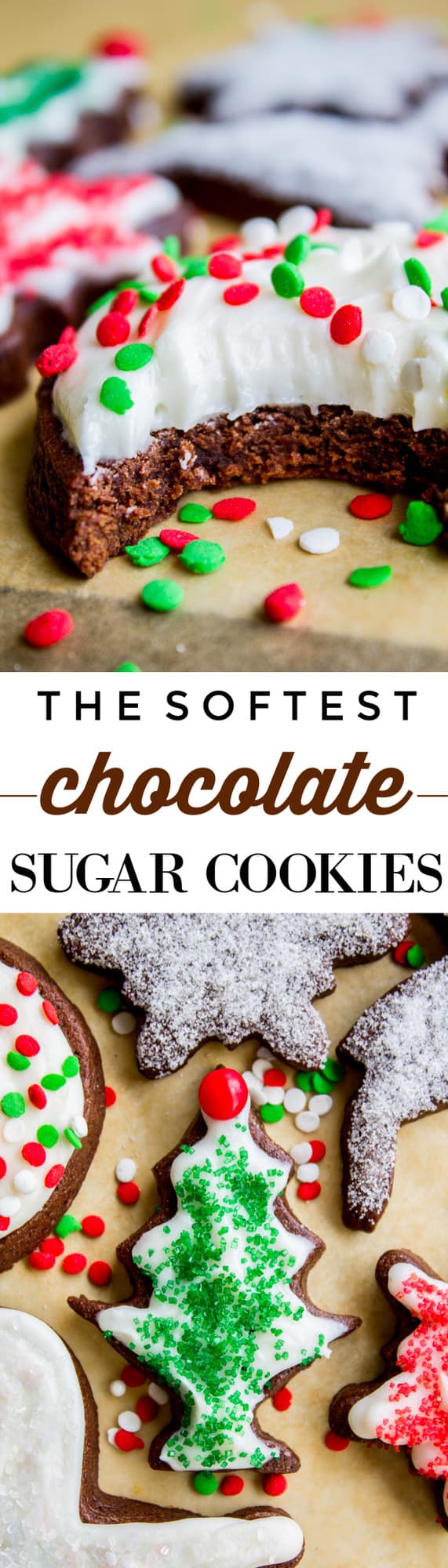 chocolate sugar cookies