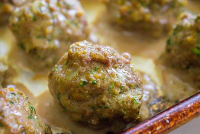 easy baked meatballs recipe