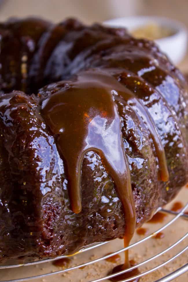 English sticky toffee pudding