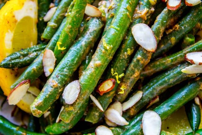 garlic butter green beans