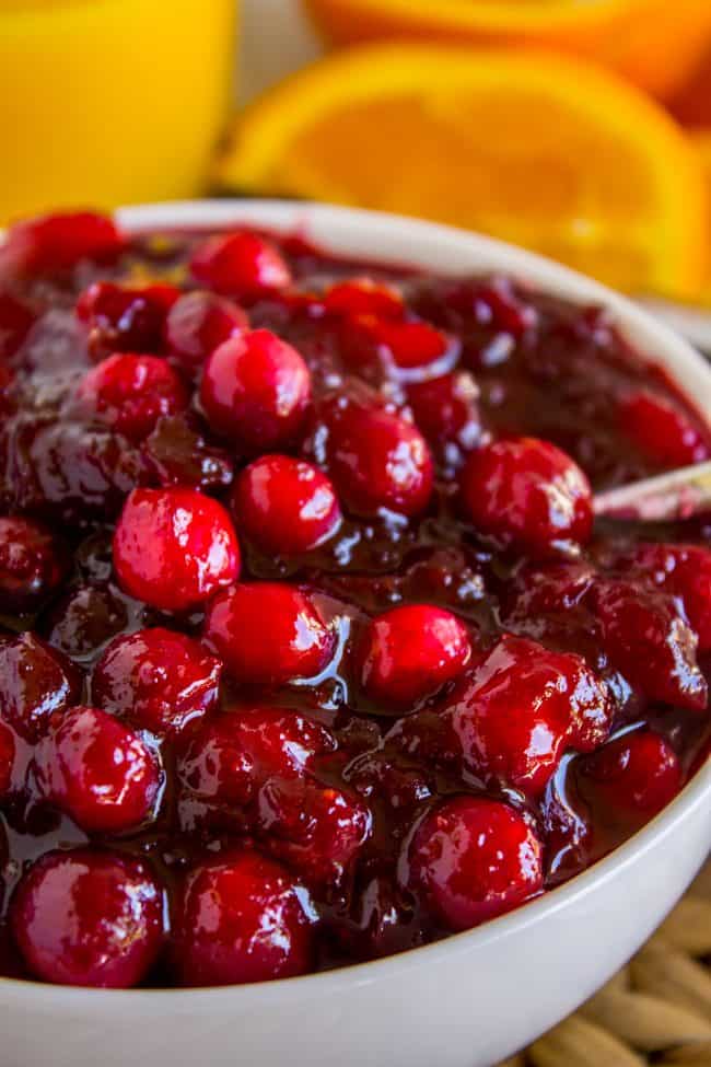 Easy Homemade Cranberry Sauce Recipe The Food Charlatan