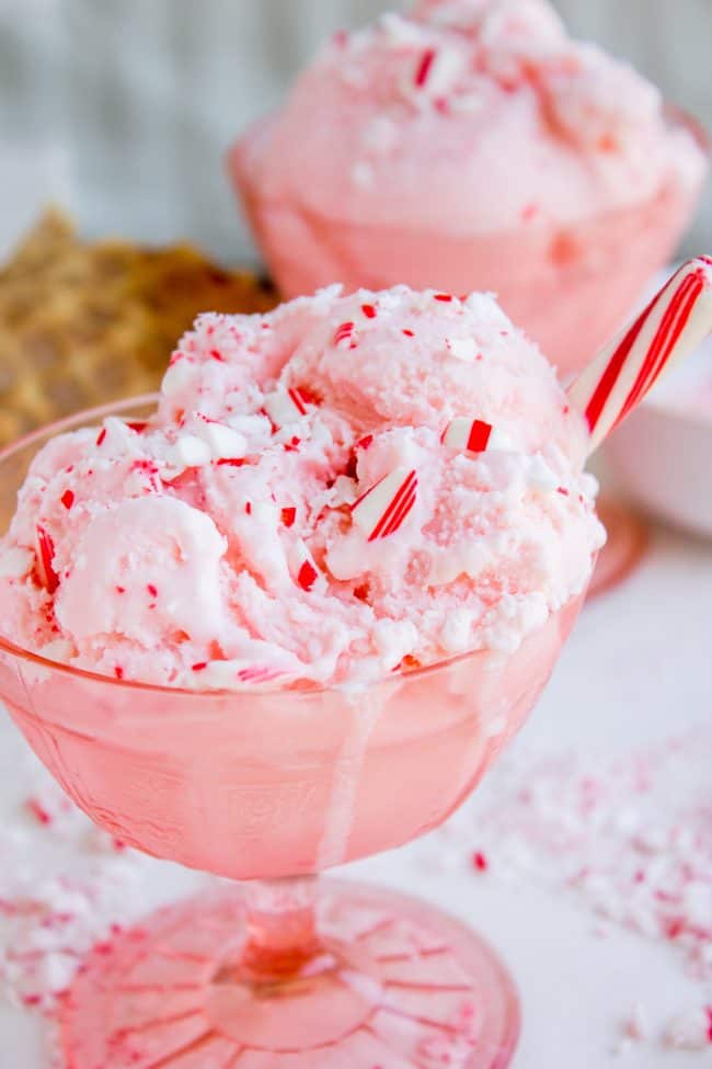 Nana S Famous Homemade Peppermint Ice Cream The Food Charlatan