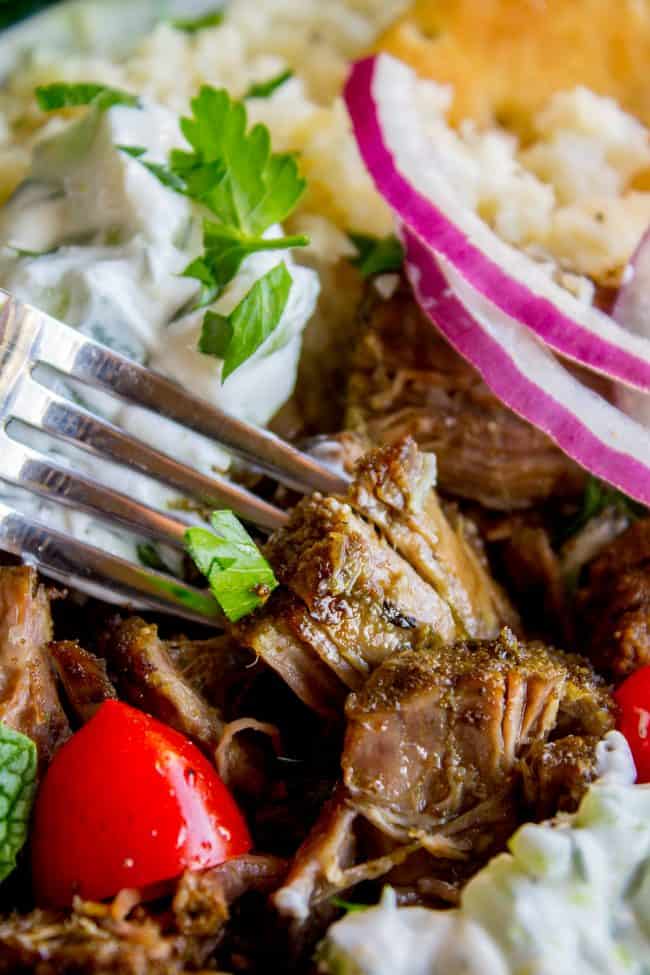 Beef Instant Pot Gyros