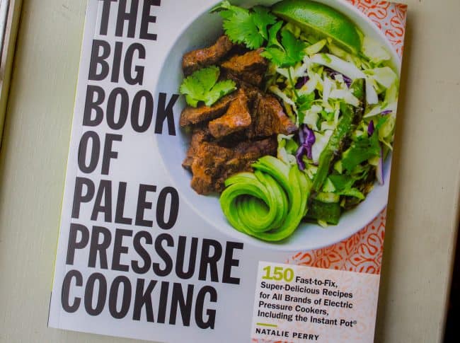 the big book of Paleo pressure cooking.