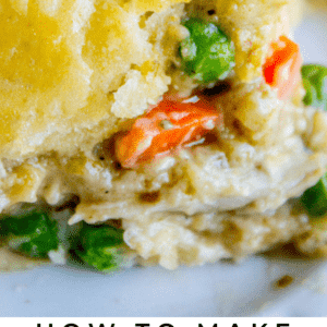 chicken pot pie.