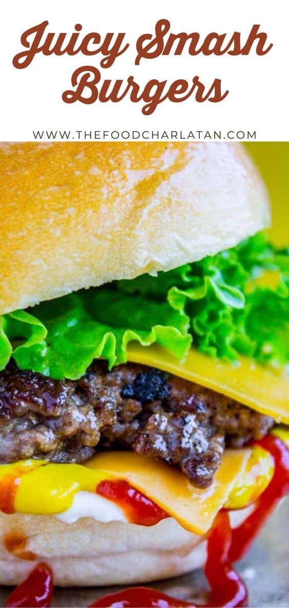 Homemade Smash Burgers (Cast Iron Burgers)