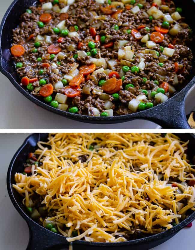 skillet shepherds pie