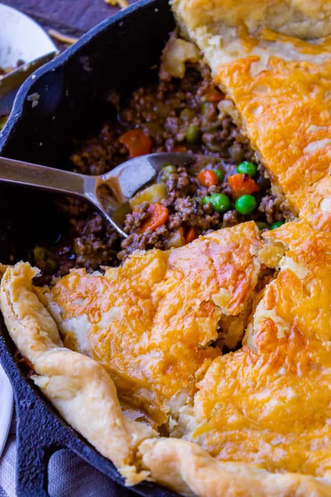 One Skillet Shepherd s Pie  Shepherd s Pot Pie  - 75