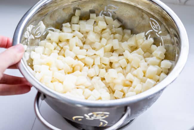 cheesy potatoes with corn flakes