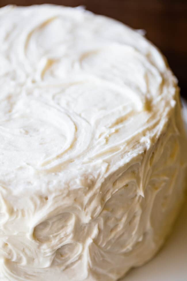 white cake from scratch