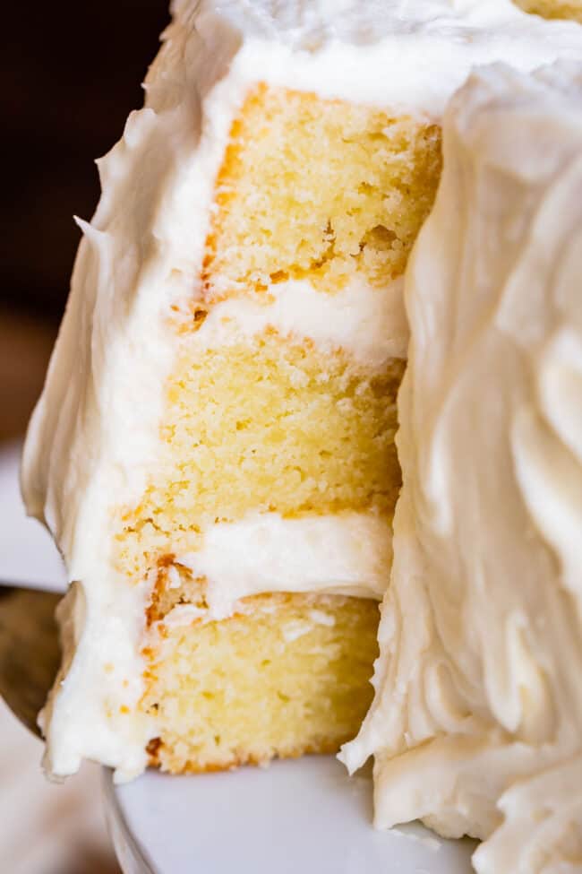 homemade white cake