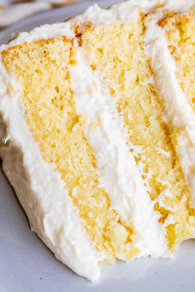 The Best Homemade White Cake Recipe of Your Life -The Food ...