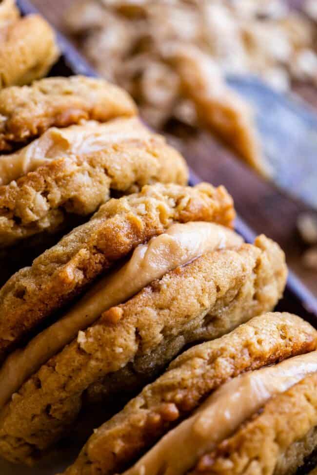 Peanut Butter Oatmeal Sandwich Cookies - 48