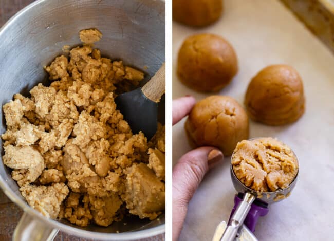 soft and chewy peanut butter cookies