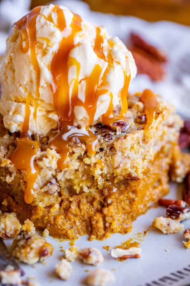 Easy Pumpkin Dump Cake