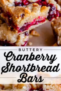 cranberry bars recipe