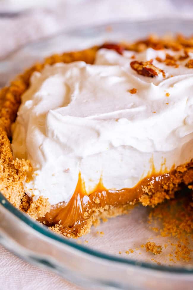 dulce de leche pie