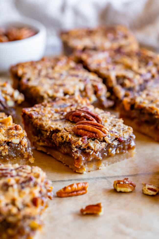 easy pecan pie bars