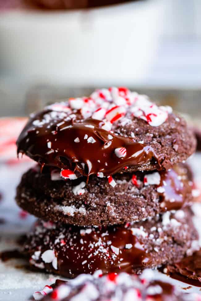 chocolate peppermint cookies recipe