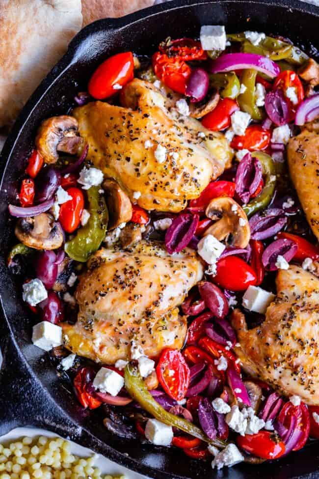 baked greek chicken