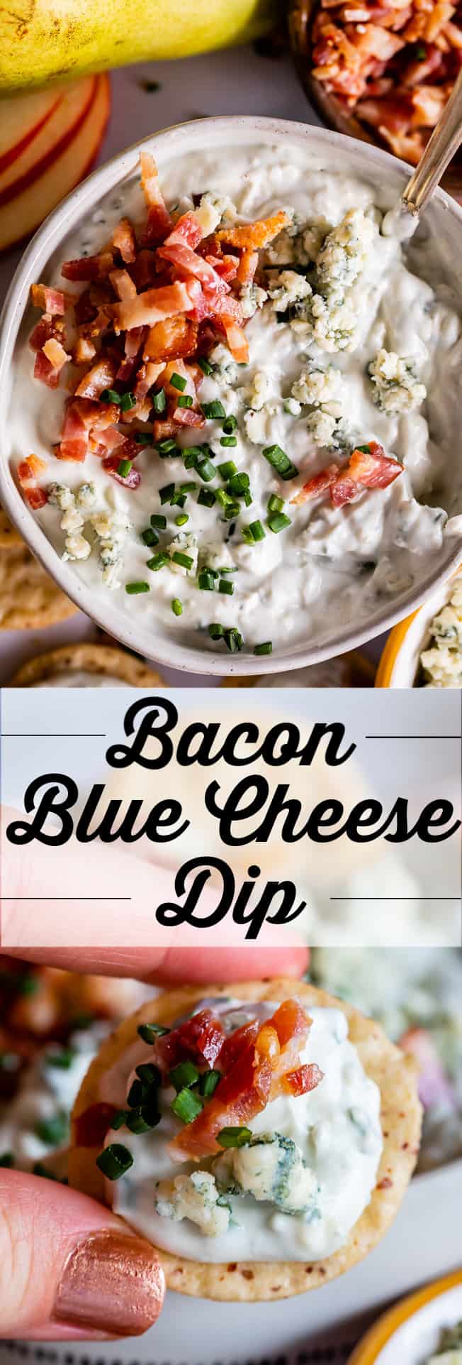 Bacon Blue Cheese Dip Recipe The Food Charlatan
