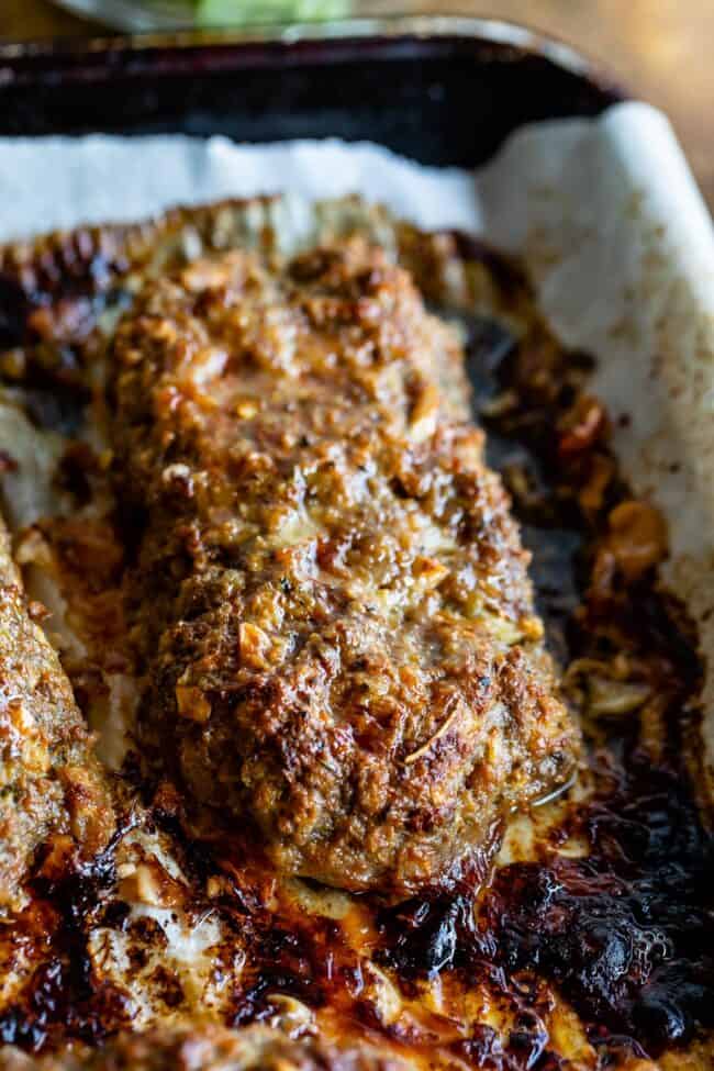 roasted greek gyro meat.