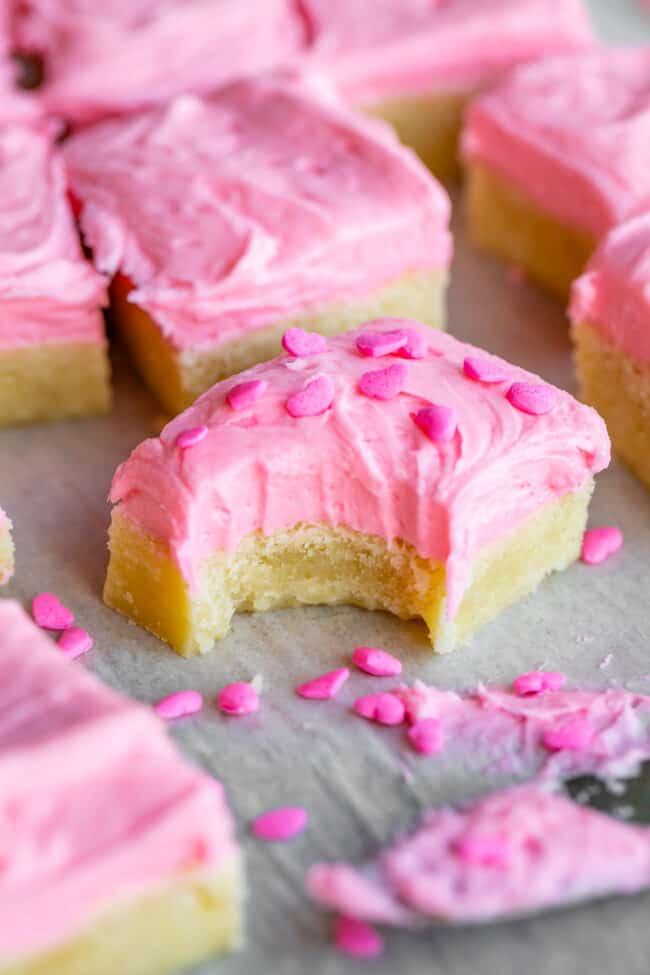 sugar cookie bars recipe