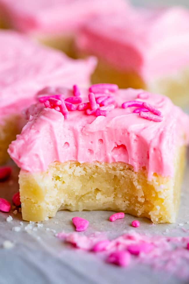 sugar cookie bars recipe