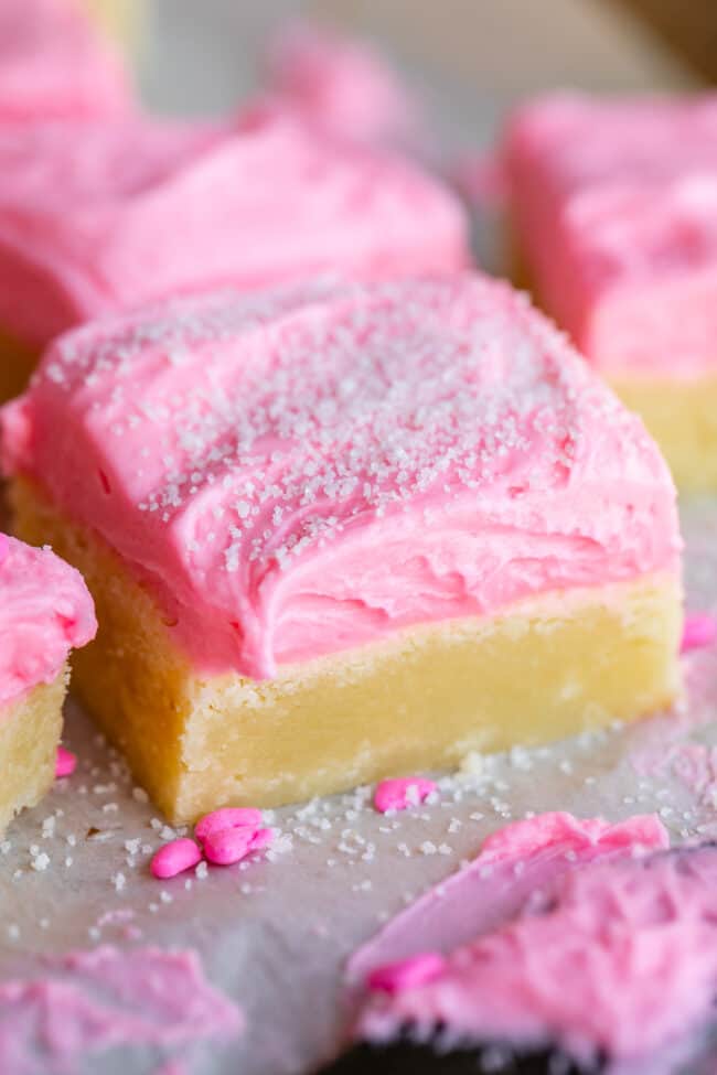 sugar cookie bars