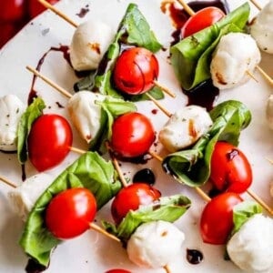 caprese salad skewers