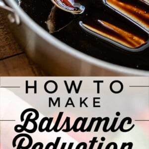 how to make balsamic reduction