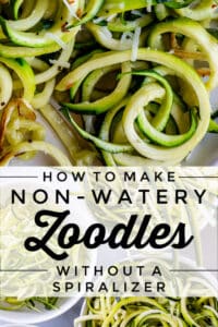 how to cook zoodles