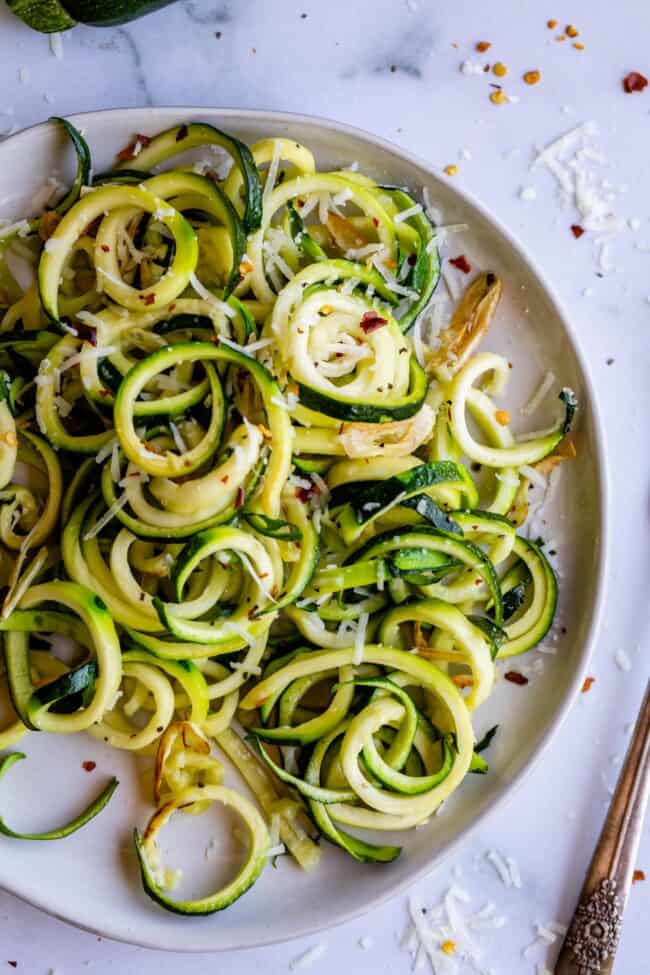 making zoodles