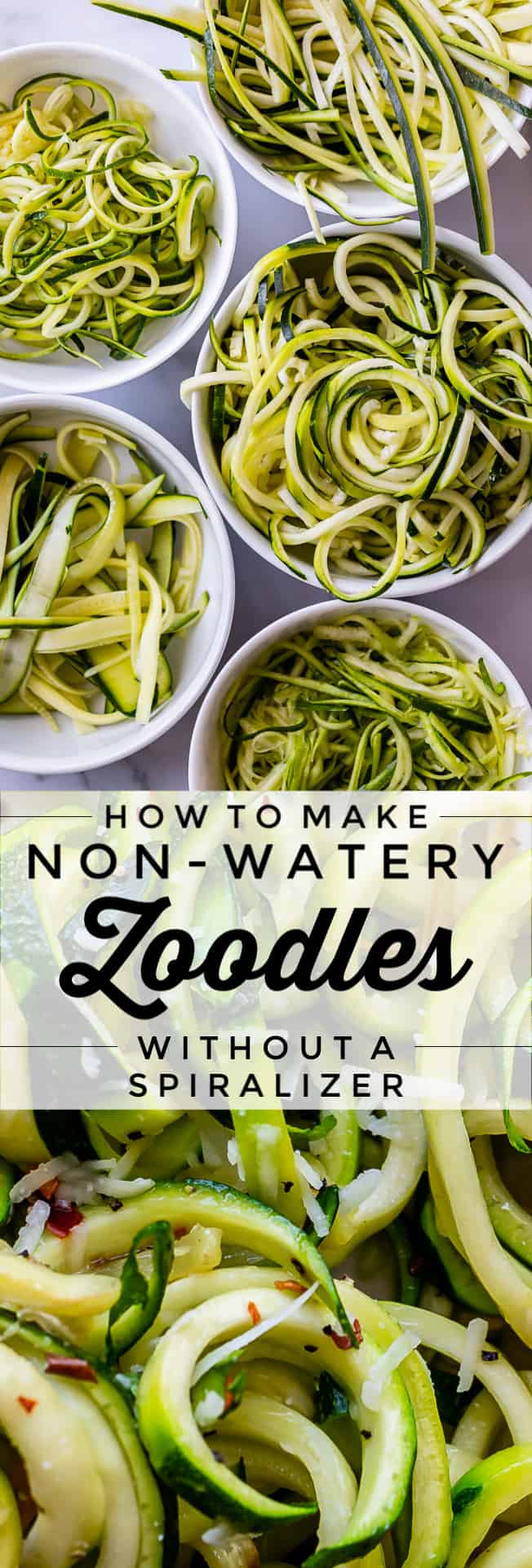 How to Make Zoodles (4 ways) w/o a Spiralizer The Food Charlatan