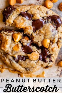 butterscotch chocolate chip cookies