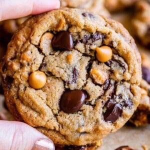butterscotch chocolate chip cookies