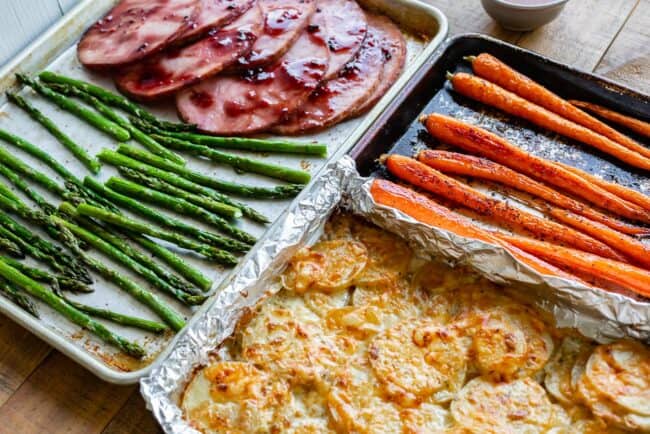 Sheet Pan Easter Dinner For A Small Crowd The Food Charlatan