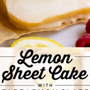 lemon sheet cake